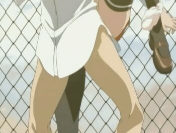 00s 1boy 1girl 2005 animal_ears animated animated_gif bible_black bible_black_only clothed_sex covered_erect_nipples dress fence green_hair hetero ito_mika leg_hold leg_up long_hair lowres open_mouth outdoors panties panties_around_leg rabbit_ears red_dress school school_uniform sex spread_legs sunset tagme thigh_grab thighhighs underwear vaginal zettai_ryouiki