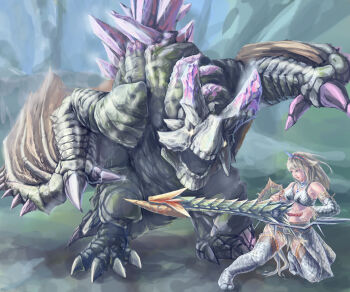 Rule 34 | basarios, doraxi, highres, kirin (armor), monster hunter (series), monster hunter 4, ruby basarios, tagme