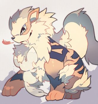 Rule 34 | + +, ..., akadako, animal focus, arcanine, bags under eyes, black eyes, breath weapon, breathing fire, bright pupils, closed mouth, fang, fang out, fire, fluffy, full body, gen 1 pokemon, gen 5 pokemon, grey background, grey outline, hug, minccino, neck fur, nintendo, no humans, one-hour drawing challenge, outline, pokemon, pokemon (creature), standing, white pupils