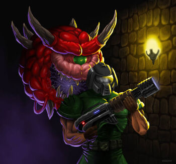 cacodemon demon doom_(2016) doom_(series) doom_eternal