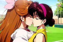 Rule 34 | kiss, konjo mariko, ranma 1/2, shiratori azusa, yuri