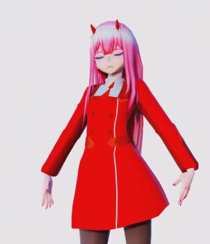 3d dancer darling_in_the_franxx huge_filesize solo tagme zero_two_(darling_in_the_franxx)