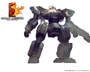 armor camouflage front_mission front_mission_5 helmet machinery mecha no_humans robot weapon