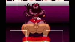 1boy 1girl ahegao animated asamiya_athena ass audible_music bouncing_ass clothed_sex clothes_lift cowgirl_position cum cum_in_ass deep_penetration dress earrings ejaculation erection female_focus from_behind gloves hairband hetero highres huge_ass internal_cumshot jewelry jiggle long_hair looking_back open_mouth pale_skin pantyhose peace_symbol penetration_through_clothes penis purple_eyes purple_hair riding rolling_eyes see-through_clothes sex shaking skirt skirt_lift smile smiley_face sound star_(symbol) straddling tagme the_king_of_fighters thekinkonfuckers thick_thighs thighs through_clothes tongue tongue_out video wide_hips