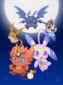 Rule 34 | coronamon, digimon, digimon story: time stranger, gomamon, highres, lunamon, patamon, picodevimon, tagme