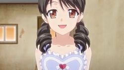 10s 1boy 1girl 69 2018 age_difference aged_down animated anime_screenshot apron asou_miyuri ass black_hair blush brown_eyes censored close-up clothed_sex cum cum_in_mouth cum_overflow cunnilingus doki_doki_little_ooya-san drill_hair ejaculation english_text erection face_in_ass fellatio female_ejaculation girl_on_top handjob hetero indoors large_penis loli long_hair lowres mosaic_censoring naked_apron open_fly oral penis ponytail pussy pussy_juice saliva sound subtitled tagme tanaka_daisuke translated video