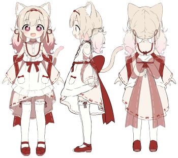 Rule 34 | 1girl, amai hiyo, amai hiyo (sister), animal ears, blush, cat ears, cat tail, commentary request, hair between eyes, hair ornament, highres, indie virtual youtuber, long hair, looking at viewer, low twintails, messy hair, nipeira, open mouth, portrait, purple eyes, simple background, solo, tail, twintails, virtual youtuber, white background