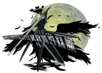 1boy black_feathers black_hair black_sclera black_wings blank_eyes card colored_sclera commentary commentary_request death_(tarot) english_commentary feathered_wings feathers full_body full_moon highres holding holding_sword holding_weapon justice_(tarot) making-of_available male_focus mixed-language_commentary moon nakahara_0115 nyx_avatar persona persona_3 simple_background solo spoilers strength_(tarot) sword tarot tarot_card the_chariot_(tarot) the_emperor_(tarot) the_empress_(tarot) the_fool_(tarot) the_hanged_man_(tarot) the_hermit_(tarot) the_hierophant_(tarot) the_high_priestess_(tarot) the_lovers_(tarot) the_magician_(tarot) weapon wheel_of_fortune_(tarot) white_background wings