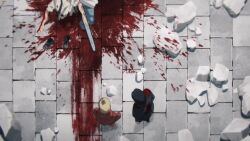 Rule 34 | animated, ass, blood, chainsaw man, death, denji (chainsaw man), gun, katana man (chainsaw man), long hair, makima (chainsaw man), red hair, sawatari akane (chainsaw man), scared, short hair, smile, tagme, video, weapon