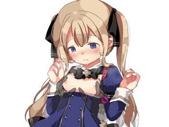 1boy 1girl :< angel angel_wings ariel_(oukoku_no_shugo_tenshi) black_bow blue_dress blue_eyes blush bow bowtie breasts breath brown_hair closed_mouth clothes_pull disembodied_hand dress dress_pull feathered_wings game_cg hair_between_eyes half-closed_eyes hands_up hikaru_(sgst) inverted_nipples juliet_sleeves large_variant_set long_hair long_sleeves looking_down nipple_rub nipple_stimulation nipples non-web_source oukoku_no_shugo_tenshi pointy_ears puffy_sleeves raised_inner_eyebrows see-through_body sidelocks simple_background small_breasts tareme transparent_background twintails upper_body variant_set very_long_hair white_wings wings