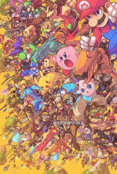 6+boys 6+girls absolutely_everyone amamiya_ren android animal animal_crossing arm_cannon armor arms_(game) banjo-kazooie banjo_(banjo-kazooie) bayonetta bayonetta_(series) bayonetta_2 bird blonde_hair blue_eyes blue_hair bowser bowser_jr. buster_sword capcom cape captain_falcon castlevania:_rondo_of_blood castlevania_(series) charizard chrom_(fire_emblem) cloud_strife commentary dark_pit dark_samus devil_(tekken) diddy_kong dog dog_(duck_hunt) donkey_kong donkey_kong_(series) donkey_kong_country dr._mario dr._mario_(game) dragon_quest dragon_quest_xi dress duck duck_(duck_hunt) duck_hunt edwin_huang english_commentary everyone f-zero facial_hair falco_lombardi family_computer_robot fatal_fury female_byleth_(fire_emblem) female_corrin_(fire_emblem) final_fantasy final_fantasy_vii fire fire_emblem fire_emblem:_mystery_of_the_emblem fire_emblem:_path_of_radiance fire_emblem:_the_binding_blade fire_emblem:_three_houses fire_emblem_awakening fire_emblem_fates flame-tipped_tail fox_mccloud galaxia_(sword) game_&amp;_watch ganondorf gen_1_pokemon gen_2_pokemon gen_4_pokemon gen_6_pokemon gen_7_pokemon greninja hair_ornament hat hero_(dq11) ice_climber ike_(fire_emblem) incineroar inkling inkling_girl inkling_player_character isabelle_(animal_crossing) ivysaur jigglypuff junior_clown_car kazooie_(banjo-kazooie) ken_masters kid_icarus kid_icarus_uprising king_dedede king_k._rool kingdom_hearts kingdom_hearts_i kirby kirby_(series) konami legendary_pokemon link little_mac lucario lucas_(mother_3) lucina_(fire_emblem) luigi luma_(mario) male_robin_(fire_emblem) mario mario_(series) marth_(fire_emblem) mega_man_(character) mega_man_(classic) mega_man_(series) meta_knight metal_gear_(series) metal_gear_solid metroid metroid_prime_3:_corruption mewtwo midair mii_(nintendo) mii_brawler mii_brawler_(smash_ultimate) mii_gunner mii_gunner_(smash_ultimate) mii_swordfighter mii_swordfighter_(smash_ultimate) min_min_(arms) minecraft mishima_kazuya monado mother_(series) mother_2 mother_3 mr._game_&amp;_watch multiple_boys multiple_girls mustache mythra_(xenoblade) nana_(ice_climber) ness_(mother_2) nintendo olimar pac-man pac-man_(game) palutena persona persona_5 pichu pikachu pikmin_(creature) pikmin_(series) piranha_plant pit_(kid_icarus) pokemon pokemon_(creature) pokemon_frlg popo_(ice_climber) power_suit_(metroid) princess_daisy princess_peach princess_zelda punch-out!! pyra_(xenoblade) r.o.b. ragnell red_(pokemon) revision richter_belmont ridley rosalina roy_(fire_emblem) ryu_(street_fighter) samus_aran sephiroth sheik short_hair shulk_(xenoblade) simon_belmont solid_snake sonic_(series) sonic_the_hedgehog sora_(kingdom_hearts) splatoon_(series) square_enix squirtle star_fox steve_(minecraft) street_fighter super_mario_galaxy super_smash_bros. sword tail terry_bogard the_king_of_fighters the_legend_of_zelda the_legend_of_zelda:_a_link_between_worlds the_legend_of_zelda:_breath_of_the_wild the_legend_of_zelda:_ocarina_of_time the_legend_of_zelda:_the_wind_waker toon_link twitter_username varia_suit villager_(animal_crossing) wario warioware weapon wii_fit wii_fit_trainer wii_fit_trainer_(female) wolf_o&#039;donnell xenoblade_chronicles_(series) xenoblade_chronicles_1 xenoblade_chronicles_2 yellow_background yoshi young_link zero_suit