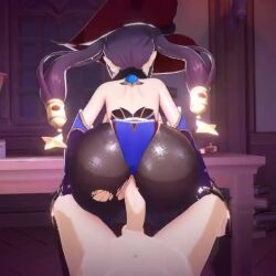 1boy 1girl aether_(genshin_impact) animated ass ass_focus blonde_hair bouncing_ass bouncing_breasts breasts clothed_female_nude_male clothed_sex completely_nude cum cum_in_pussy domination ejaculation from_behind genshin_impact girl_on_top girthy_penis hat hetero huge_ass jiggle large_breasts large_penis legs long_hair looking_at_another moaning mona_(genshin_impact) multiple_views nipples no_bra nude pantyhose penis ponytail pov prostitution pussy riding rough_sex seventyfive sex sex_from_behind sound source_request spanked spanking standing standing_sex tagme thick_thighs thighs torn_clothes torn_pantyhose torso_grab twintails uncensored vaginal video waist_grab wide_hips witch_hat