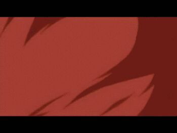 1boy 1girl animated animated_gif black_hair brown_hair code_geass dress gender_request genderswap kururugi_suzaku letterboxed long_hair lowres luluko parody purple_eyes qvga spinning