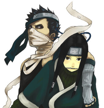 arm_on_another's_shoulder arm_over_shoulder arm_warmers bandaged_neck bandages bezi black_hair forehead_protector haku_(naruto) holding holding_needle japanese_clothes kirigakure_symbol long_hair looking_at_viewer lowres mask metal_hair_tubes momochi_zabuza mouth_mask multiple_boys naruto_(classic) naruto_(series) needle ninja short_hair throwing_needles