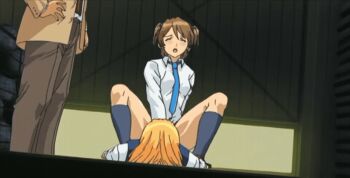 iizuka_mika panchira_teacher riding school_uniform