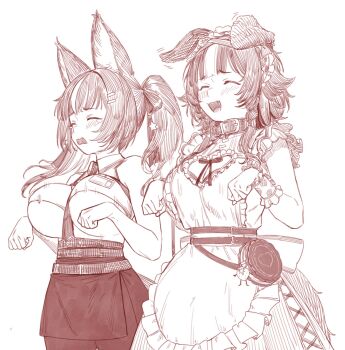 2boys agemmata bibi_biscuit breasts chisaka_airi dog large_penis multiple_boys penis phase_connect tagme tail underboob virtual_youtuber wolf_tail