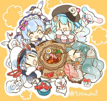 Rule 34 | > <, 4girls, 7:24, :3, :d, ;3, ^ ^, aqua hair, beret, black hat, blue coat, blue gloves, blue hair, blue hat, blush, bow, bucket, cake, chibi, chibi only, closed eyes, coat, commentary request, crab, cupcake, egg, food, fork hair ornament, fruit, fur-trimmed coat, fur trim, gloves, hair bow, hat, hatsune miku, japanese clothes, kimono, multicolored hair, multiple girls, musical note, no nose, one eye closed, open mouth, outline, pink bow, profile, rabbit, rabbit yukine, shrimp, smile, snowflakes, soup, spoon hair ornament, strawberry, streaked hair, swiss roll, twintails, twitter username, vocaloid, water, white hair, white hat, white outline, yuki miku, yuki miku (2022), yuki miku (2023), yuki miku (2024), yuki miku (2026), | |