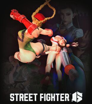 cammy_white non-web_source ryona shiranui_mai street_fighter street_fighter_6 video_game vs