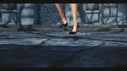 3d animated audible_music azur_lane bouncing_breasts breasts dancing highres large_breasts mikumikudance_(medium) prinz_eugen_(azur_lane) sound tagme thick_thighs thighhighs thighs video