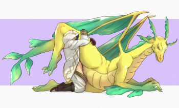 1boy 69 argent_moon bestiality dragon fire_emblem fire_emblem_awakening fire_emblem_heroes furry kiran_(fire_emblem) male_kiran_(fire_emblem) monster nintendo nowi_(fire_emblem) oral penis tagme