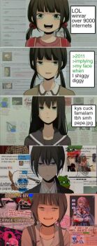 4chan 8chan abigail_shapiro assault_rifle brown_hair bullpup chart crying aqua_eyes donald_trump dying giygas gun guro handgun hexagram highres israeli_flag iwi_tavor loli maga_hat make_america_great_again meme mother_(series) mother_2 negev_(girls'_frontline) nintendo noose pepe_the_frog revolver rifle screaming shrek skull smile star_of_david suicide weapon winrar wojak