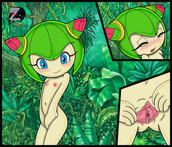 cosmo_(sonic) cosmo_the_seedrian loli monster_girl nude plant_girl pussy sonic_(series)