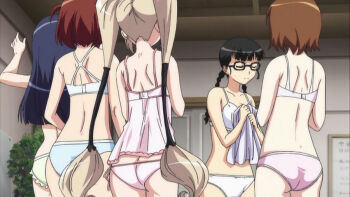 bad_tag ekaterina_kurae loli nightgown panties screencap seikon_no_qwaser underwear