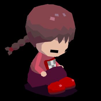 1girl animated animated_gif braid brown_hair chibi chibi_only closed_eyes colinarmis long_hair long_sleeves looping_animation madotsuki no_mouth pink_shirt print_shirt purple_skirt red_shoes shirt shoes simple_background skirt sleeping solo transparent_background twin_braids twintails yume_nikki zzz