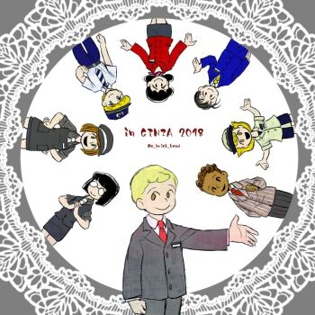 4boys 4girls black_hair blonde_hair brother_and_sister brown_hair business_suit charlie_brown dark-skinned_male dark_skin formal_clothes franklin_(peanuts) freckles glasses hat jacket linus_van_pelt lucy_van_pelt marcie_(peanuts) multiple_boys multiple_girls necktie peanuts_(comic) peppermint_patty sally_brown schroeder_(peanuts) short_hair siblings skirt skirt_suit suit suit_jacket thevigil