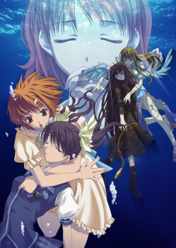 5girls 5pb. akanegasaki_sora china_dress chinese_clothes cover dress ever_17 game_cg komachi_tsugumi long_hair matsunaga_sara multiple_girls takigawa_yuu tanaka_yubiseiakikana tanaka_yubiseiharukana video_game_cover yagami_coco you