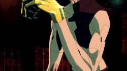 2girls 5boys angry animated anime_screenshot ass blood colored_sclera cyberpunk_(series) cyberpunk_2077 cyberpunk:_edgerunners cyborg dark-skinned_male dark_skin david_martinez dismemberment explosion expressionless firing gun guro maine_(cyberpunk) multiple_boys multiple_girls muzzle_flash pale_skin punching rebecca_(cyberpunk) shotgun spitting sunglasses tagme twintails ugly_bastard video weapon