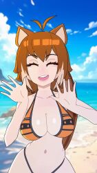 1boy 4girls amplected animal_ears animated antenna_hair arc_system_works armor audible_music ball bare_shoulders basketball basketball_(object) basketball_court basketball_hoop beach bikini black_hair blazblue blonde_hair blue_bikini bouncing_breasts bow breasts brown_hair celica_a._mercury cleavage closed_eyes dancing green_hair hair_between_eyes hair_bow hair_ornament highres large_breasts long_hair mai_natsume makoto_nanaya meme multicolored_hair multiple_girls muscular muscular_male navel noel_vermillion open_mouth orange_bikini pink_bikini playing_sports ponytail purple_hair red_eyes sharp_teeth slam_dunk_(basketball) small_breasts smile sound squirrel_ears squirrel_girl squirrel_tail striped_bikini striped_clothes susanoo_(blazblue) swimsuit tagme tail teeth two-tone_hair underboob upper_teeth_only video white_bikini white_hair