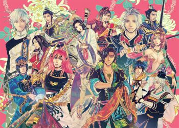 armor cao_cao chinese_clothes diaochan_(shin_sangoku_musou) fa_zheng himiko ishida_mitsunari japanese_clothes kimono liu_shan mori_motonari_(sengoku_musou) musou_orochi sanada_nobuyuki sengoku_musou shin_sangoku_musou takenaka_hanbei weapon