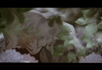 Rule 34 | 2boys, antenna hair, black choker, black shirt, blonde hair, blue eyes, choker, collared shirt, commentary, facial tattoo, gradient hair, highres, honkai: star rail, honkai (series), improvised umbrella, male focus, medium hair, multicolored hair, multiple boys, mydei (honkai: star rail), neck tattoo, parted bangs, phainon (honkai: star rail), rain, red hair, red tattoo, shared umbrella, shirt, short hair, sun symbol, sun tattoo, symbol-only commentary, tan, tattoo, trl1oa, umbrella, watermark, wet, wet clothes, wet hair, wet shirt, white hair, yaoi, yellow eyes