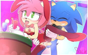 1boy 1girl amy_rose buckhori159 loli nipples penis pussy sex sonic_(series) sonic_the_hedgehog