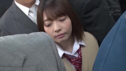 animated censored cum cum_in_mouth cum_on_body facial fellatio japanese_(nationality) multiple_boys multiple_girls nhdtb-290 nhdtb-484 oral photo_(medium) public_indecency real_life sound tagme train video