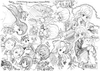 animal archived_source bad_link bob_cut book broom broom_riding cat character_name character_request closed_eyes closed_mouth collared_shirt crookshanks curly_hair english_text eyelashes frown glasses graphite_(medium) greyscale hair_slicked_back hairband harry_potter harry_potter_(series) hatching_(texture) heart hermione_granger holding holding_animal holding_cat korean_text linear_hatching long_hair long_nose long_sleeves medium_hair monochrome necktie open_book open_mouth scan scar scar_on_face scar_on_forehead shirt short_hair slit_pupils speech_bubble striped_necktie tiv tongue traditional_media translation_request upside-down_book whiskers white_background wide_sleeves wing_collar wizarding_world