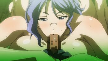 10s 2016 age_difference animated animated_gif breast_press breasts censored clothed_male_nude_female daimon_naoko fellatio glasses huge_breasts kyonyuu_hitozuma_onna_kyoushi_saimin large_breasts lipstick makeup mature_female morishita_wataru nude older_female_and_younger_male oral principal_and_student purple_eyes purple_hair sweat t-rex_(animation_studio) tagme