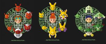 armor digimon digimon_tamers dukemon evolution evolutionary_line fox fox_mask galgomon gatling_gun gigimon growmon guilmon gummymon highres jyarimon kyubimon lee_jianliang makino_ruki mask matsuda_takato megalogrowmon pokomon_(digimon) rapidmon_(perfect) relemon renamon saintgalgomon sakuyamon smile taomon terriermon wings yin_yang zerimon