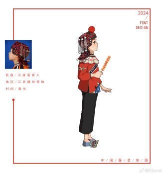 1boy 2024 animal_shoes black_eyes black_hat black_pants black_shoes child chinese_clothes chinese_commentary chinese_text closed_mouth commentary_request eborel flats food from_side full_body hat hat_ornament highres holding holding_food male_focus original pants photo-referenced photo_inset profile red_shirt reference_inset shirt shoes solo standing tanghulu translated watermark weibo_watermark white_background
