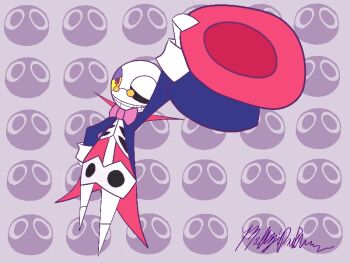 Rule 34 | 1boy, bow, clenched teeth, coat, dapper bones, glasses, hat, holding, kunaigirl13, long sleeves, mini eyewear, pink eyes, puyopuyo, ribbon, skeleton, smile, solo, tailcoat, teeth, top hat