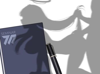 1boy 1girl all_fours arched_back blue_archive breasts grabbing_another&#039;s_hair holding_another&#039;s_hair implied_sex large_breasts long_hair millennium_science_school_logo nipples noa_(blue_archive) notebook nude pen reia_76 sex sex_from_behind silhouette