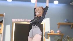 3d animated audible_music bouncing_breasts breasts dancing genshin_impact large_breasts sound tagme thick_thighs thighs video yoimiya_(genshin_impact)
