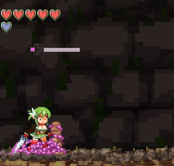 animated animated_gif giving_birth bouncing_breasts breasts bulge censored clothes_lift creature_inside cum cum_in_pussy cumdrip elf game_cg gameplay_mechanics green_hair health_bar interspecies large_breasts lowres monster mosaic_censoring nipples parasite pixel_art pointy_ears pregnant pussy rape red_footwear shirt_lift stomach_bulge stuck studio_poritank sword tagme thighhighs weapon worm