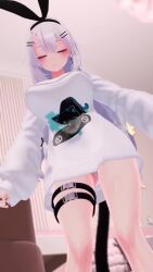 3d animated bouncing_breasts breasts highres ibuki_toko tagme thick_thighs thighs video vrchat