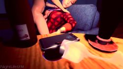 1boy 1girl 20s 3d 60fps age_difference alcohol alternate_breast_size animated arm_support blonde_hair bottle bouncing bouncing_breasts breast_press breasts breasts_out cellphone closed_eyes clothed_female_nude_male couch cup dazed drinking_glass drugged earrings erection forced glass hand_on_neck hands_on_another's_shoulders helpless hetero indoors jacket jewelry large_breasts life_is_strange_(series) life_is_strange_1 long_hair long_sleeves looking_down looping_animation molestation multiple_views necklace nipples no_bra nude open_clothes open_jacket paizuri penis phone plaid_clothes plaid_jacket pov rachel_amber rape reaching red_jacket rolling_eyes rubbing shota sitting size_difference sleepy snoring solo_focus sound source_filmmaker_(medium) spilled square_enix table uncensored video watermark wine_glass