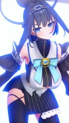 1girl 3d animated bouncing_breasts breasts cleavage cleavage_cutout clothing_cutout hair_intakes highres hololive hololive_english large_breasts mithras_custom ouro_kronii ouro_kronii_(1st_costume) sound bouncing_breasts swaying_hip tagme underboob underboob_cutout video virtual_youtuber