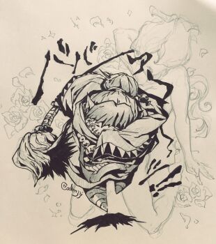 Rule 34 | 1girl, babamon, digimon, digimon (creature), female focus, highres, rosemon, solo