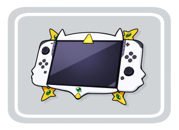 arceus commentary_request fukidashi_cotton gen_4_pokemon handheld_game_console highres legendary_pokemon mythical_pokemon nintendo nintendo_switch no_humans pokemon