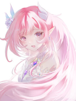 absurdres cyrene_(aedes_elysiae)_(honkai:_star_rail) cyrene_(honkai:_star_rail) highres honkai:_star_rail honkai_(series) pink_hair pointy_ears